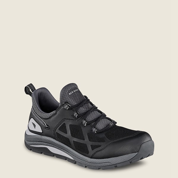 Red Wing Mens Cooltech™ Athletics - Soft Toe - Work Shoes Black/Grey - 3129ZMRCE